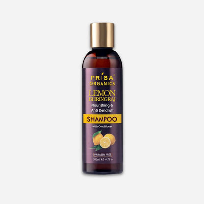 Lemon Bhringraj Anti Dendrop Shampoo For Hair Growth & Strong Hair Roots, 200ml