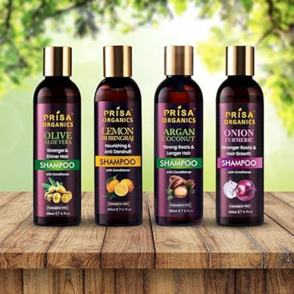 Lemon Bhringraj Anti Dendrop Shampoo For Hair Growth & Strong Hair Roots, 200ml