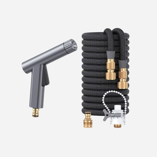Extendable Magic Hose Spray Pipe (Black)