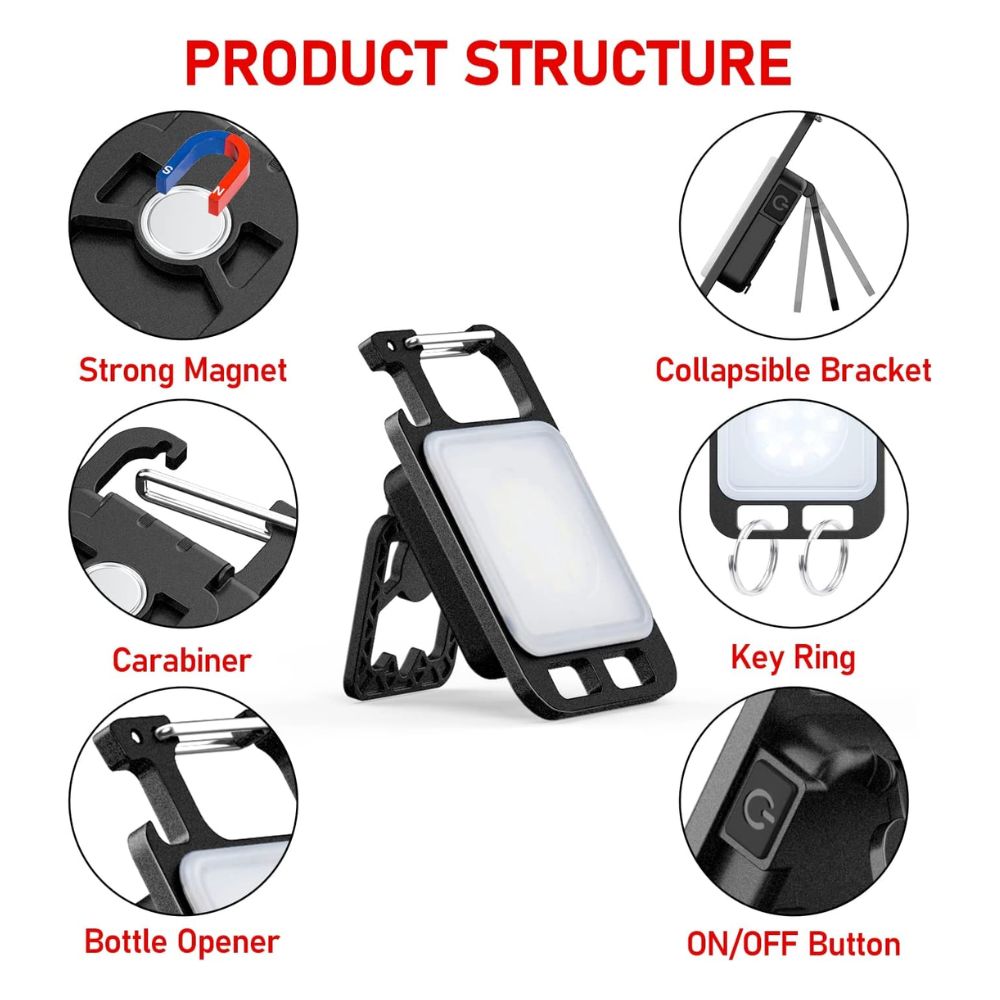Mini Led Keychain Flashlight