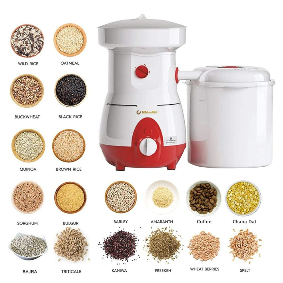 Mmaamill Multi Grain Home Mill Atta Chakki (Indian 230V 5Amps