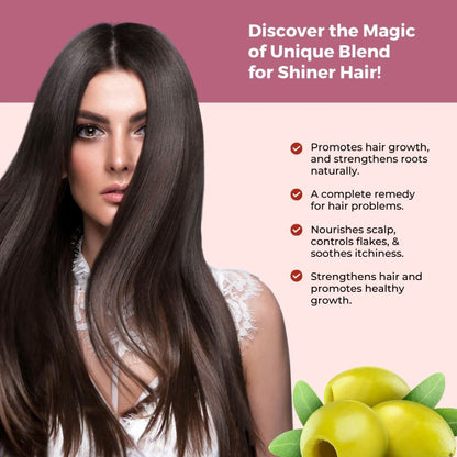Prisa Organics Olive AloeVera Nourishing Shampoo with Conditioning, 200ml
