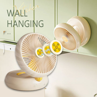 Rechargeable Remote Control Fan