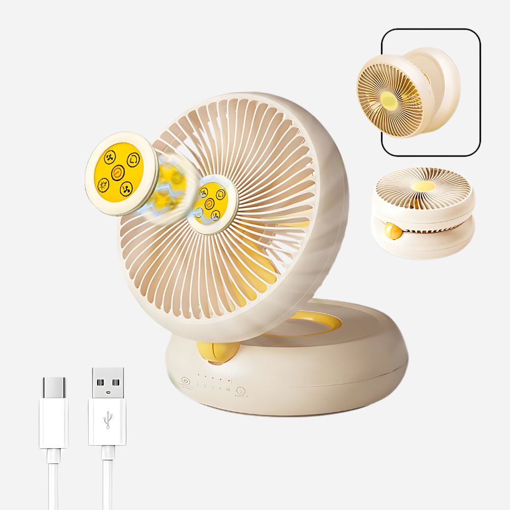 Rechargeable Remote Control Fan