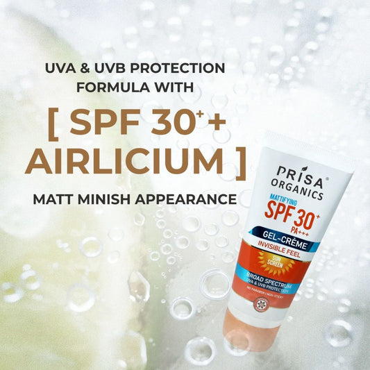 SPF 30 Sun Screen Gel Cream | Broad Spectrum UVA & UVB, PA+++ (100 g)