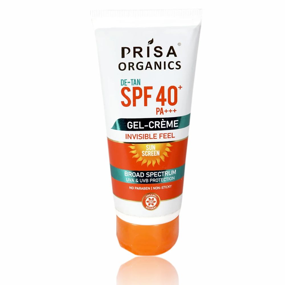 SPF 40 Sun Screen Gel Cream | Broad Spectrum UVA & UVB, PA+++ (100 g)