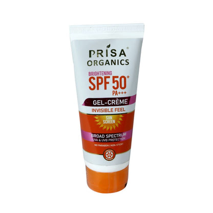 SPF 50 Sun Screen Gel Cream | Broad Spectrum UVA & UVB, PA+++ (100 g)