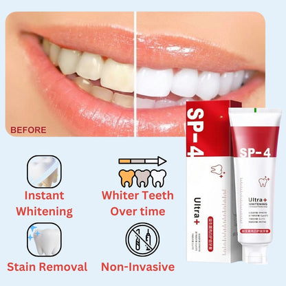 SP-4 Ultra+ Teeth Whitening Toothpaste (30g)