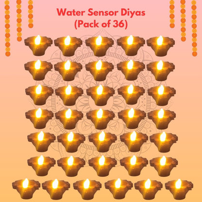 Water Sensor Diya V2 (6,12,24,36) Combo