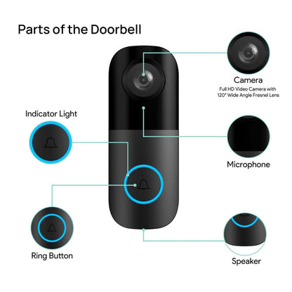 Wireless Doorbell With Camera