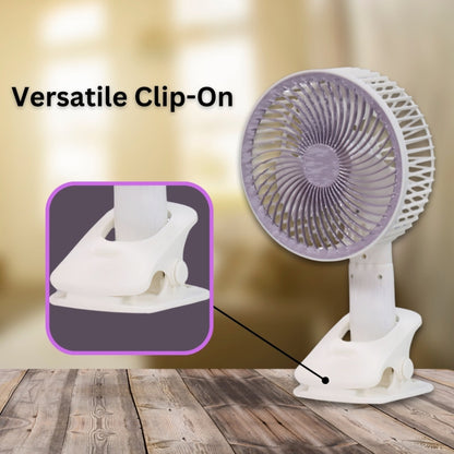 Portable Clip On Table Fan