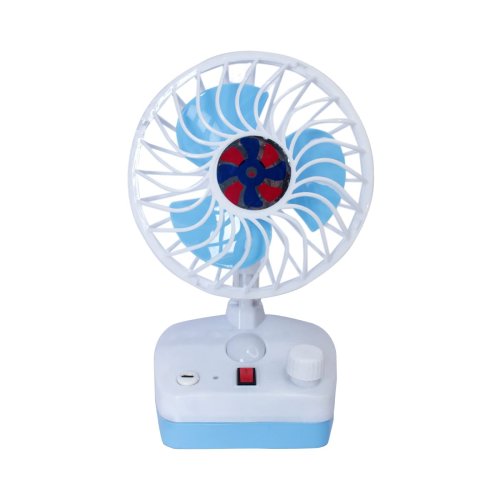 Rechargeable Portable Fan with LED Light