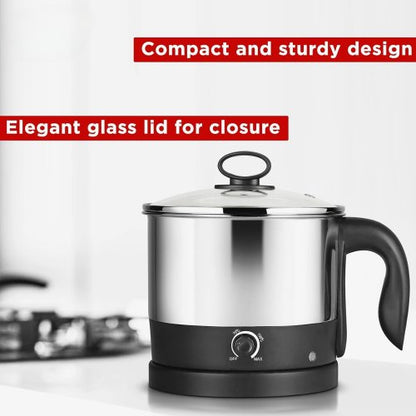 Multipurpose Electric Steel Cooking Pot