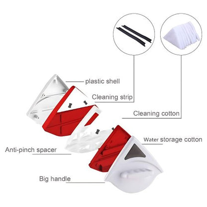 Magnetic Double-Side Window Cleaner