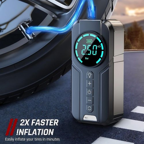 Electric Air Pump With Power Bank