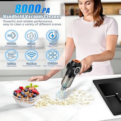 2 in 1 mini vacuum and blower