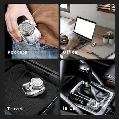 Mini Waterproof Wireless Shaver