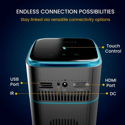 Portronics Portable Smart & Rechargeable Projector