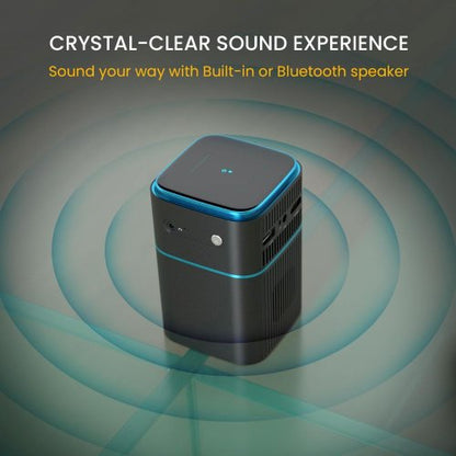 Portronics Portable Smart & Rechargeable Projector