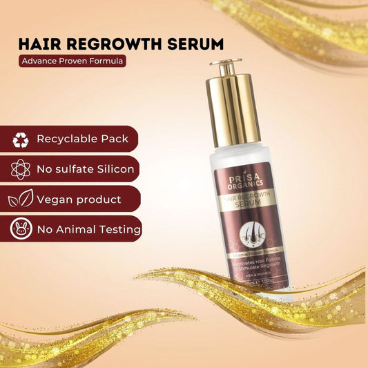 Prisa Organics Hair Serum ( For Hair Regrowth) 45ml